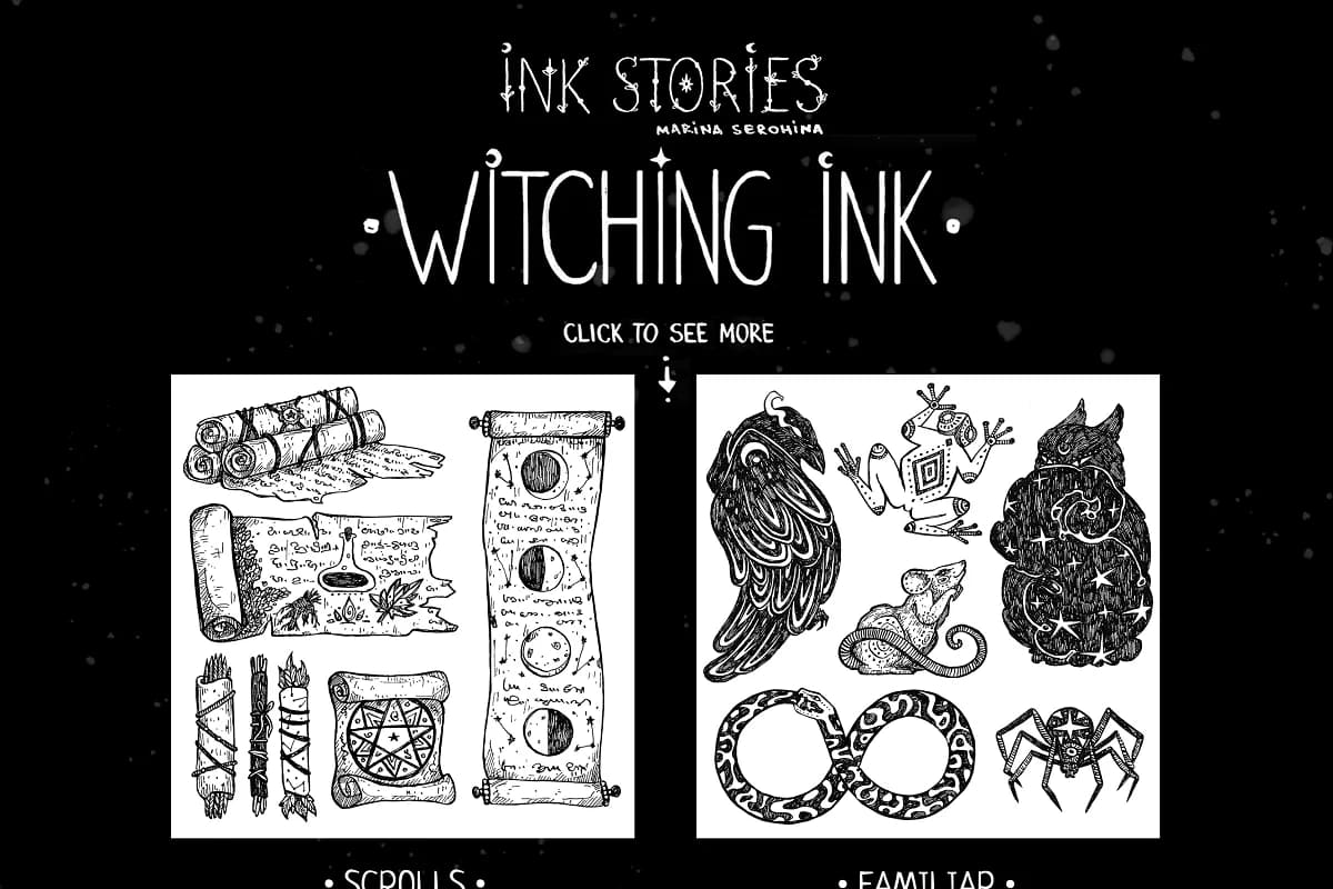 witching ink graphics.