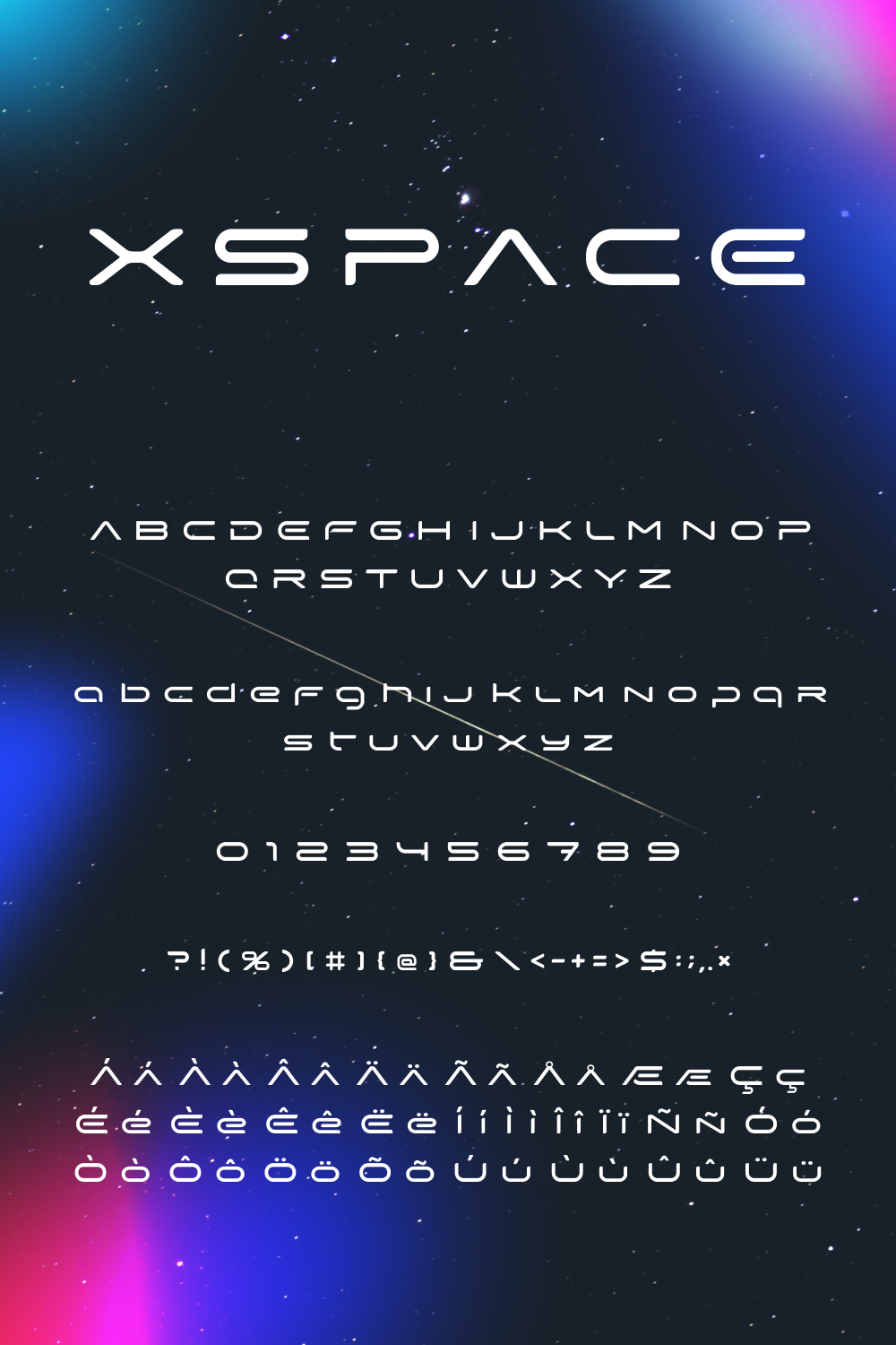 Xspace font of pinterest.