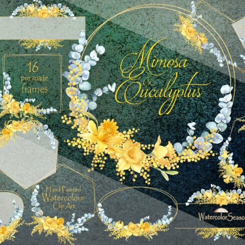 Spring Flowers - Geometry Frames | Master Bundles