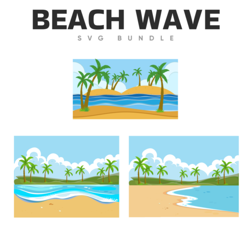 Prints of beach wave svg.