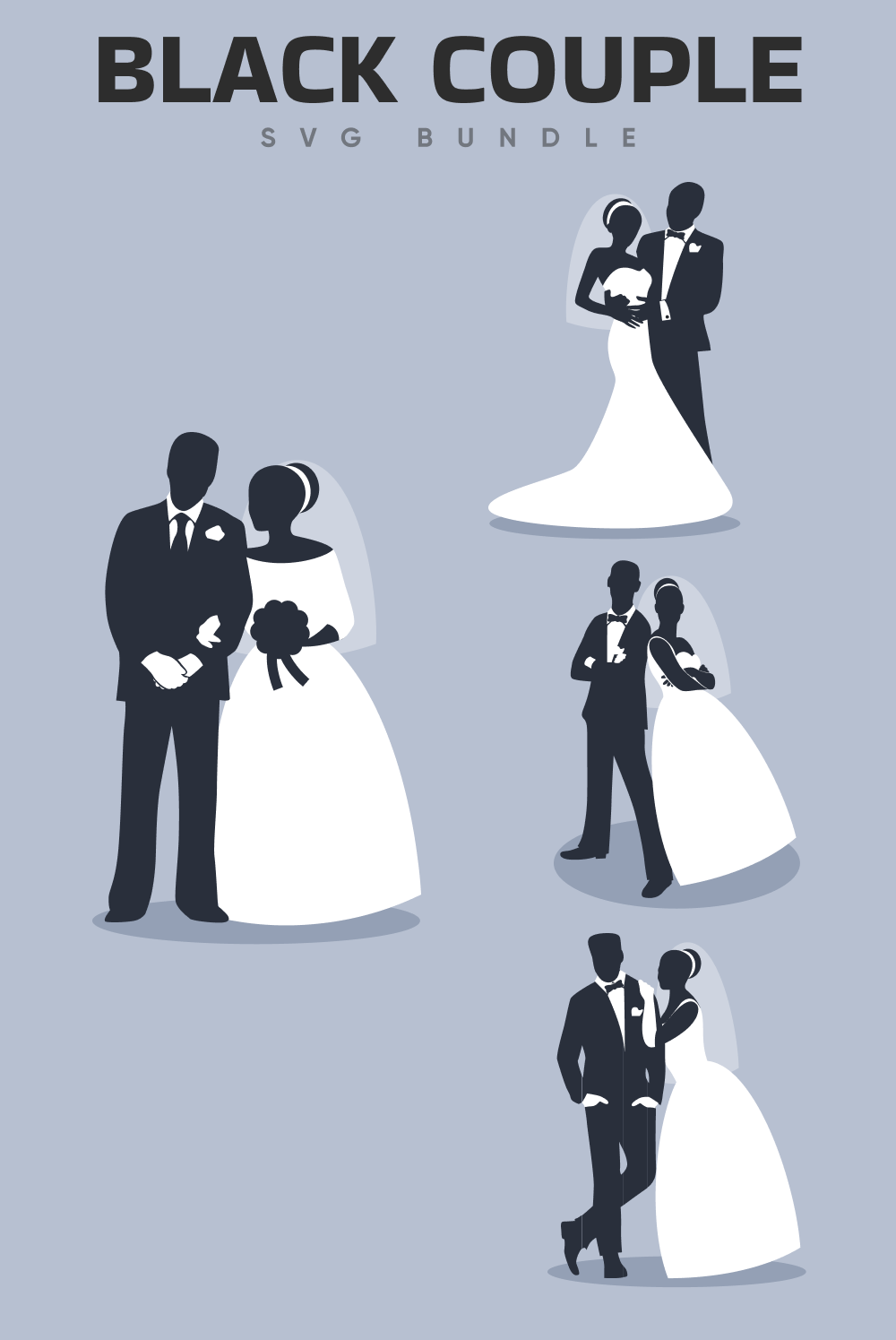 Black couple svg bundle of pinterest.