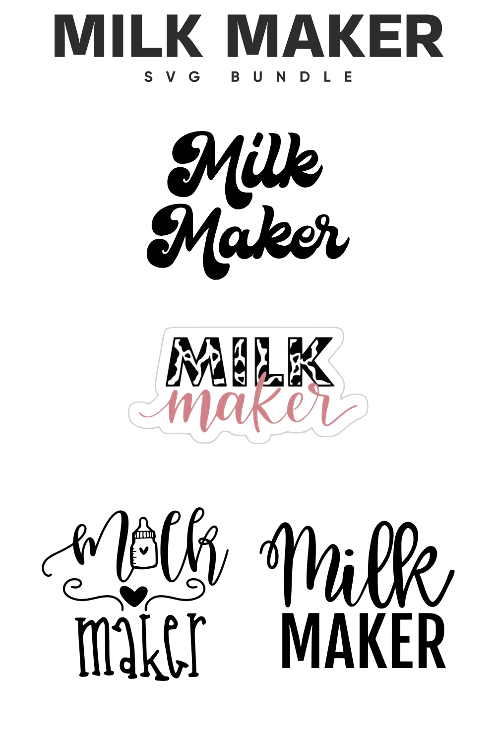 Milk Maker SVG – MasterBundles