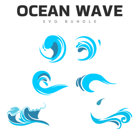 Prints of ocean wave.