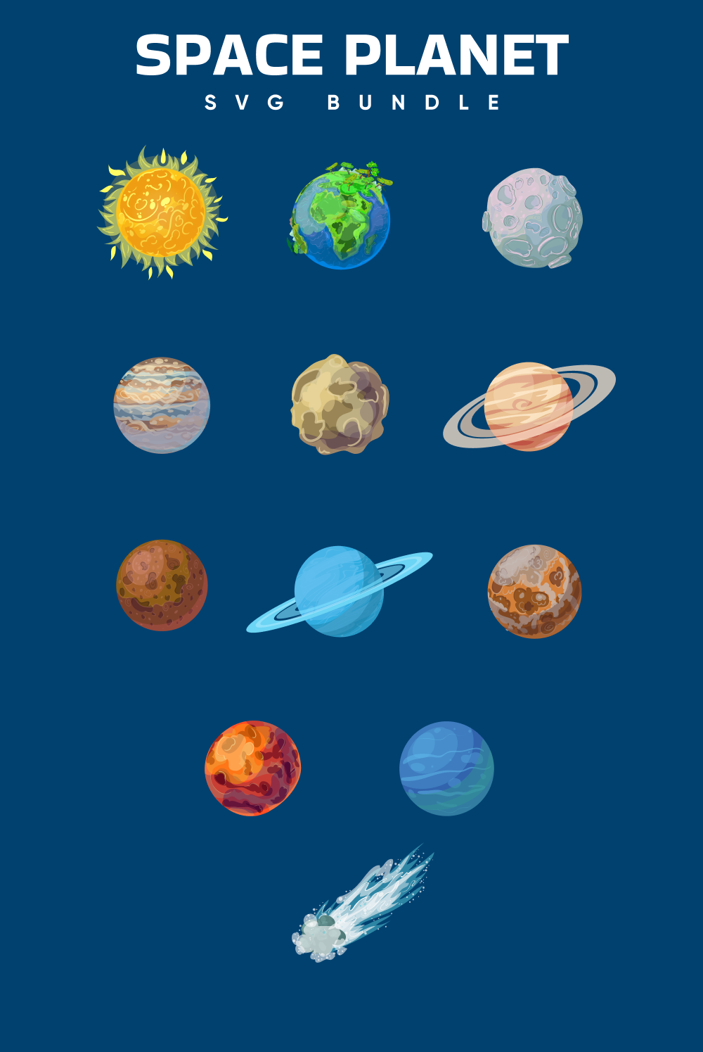 Space planet svg of pinterest.