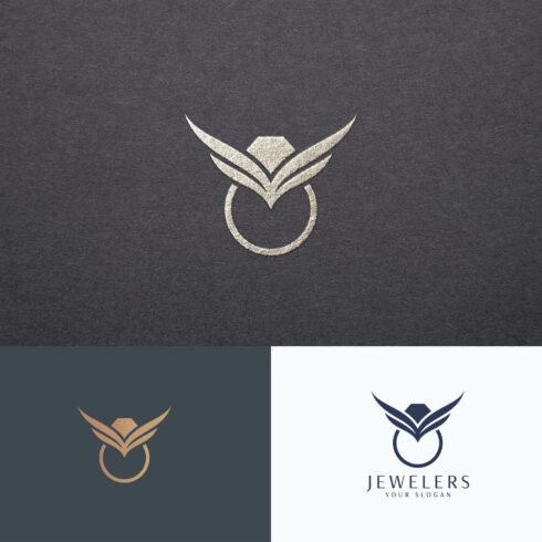 Jewelry rings logo.