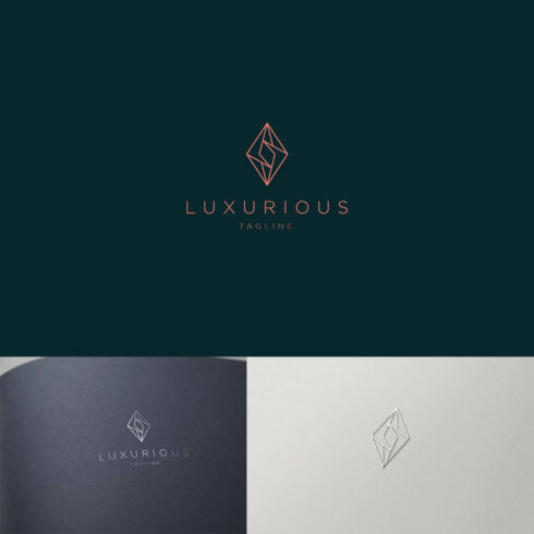 Luxury jewelry logo.