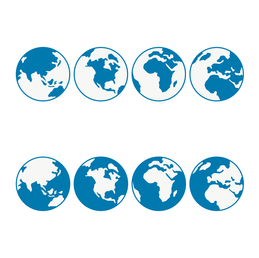 Planet earth svg preview.