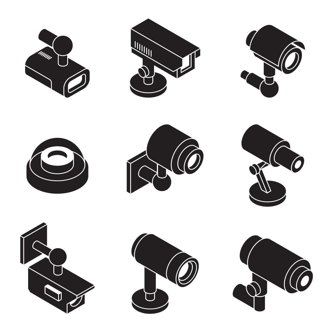 Prints of security camera.