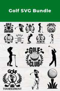 Golf SVG Bundle, Sports SVG, Logo Design Cut Files – MasterBundles