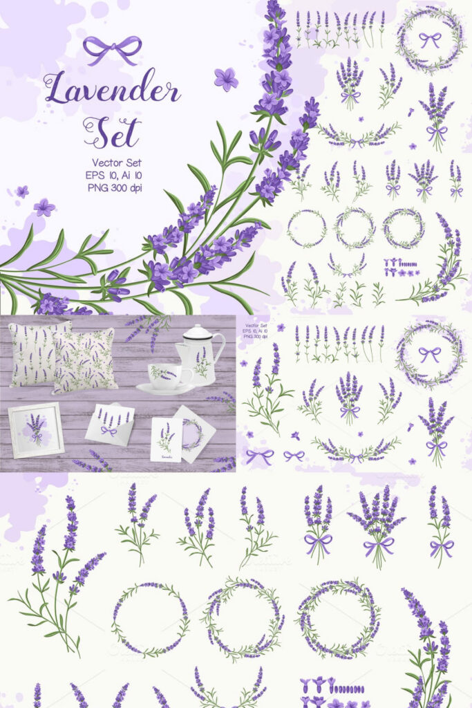 Lavender Set – MasterBundles