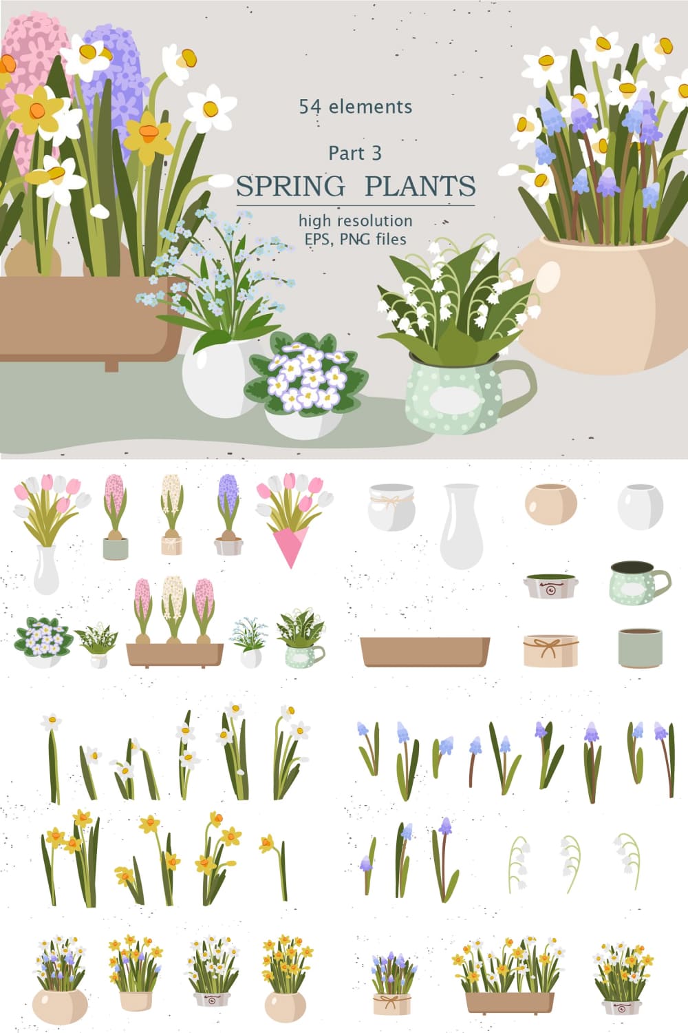 Spring Indoor Plants | Part 3 pinterest image.