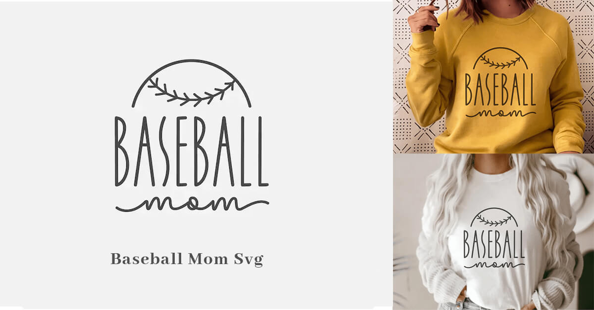Baseball Mom SVG, PNG, AI, EPS, DXF – MasterBundles