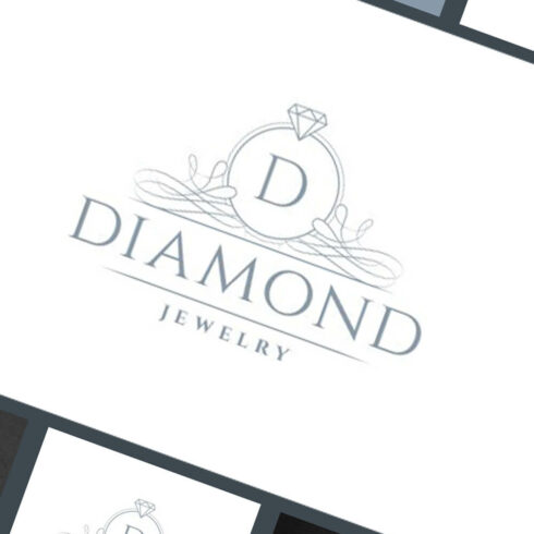 Diamond Jewelry Logo | Master Bundles