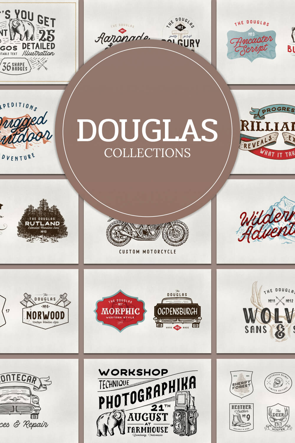 Picture with Douglas Collections Bundle for Pinterest.