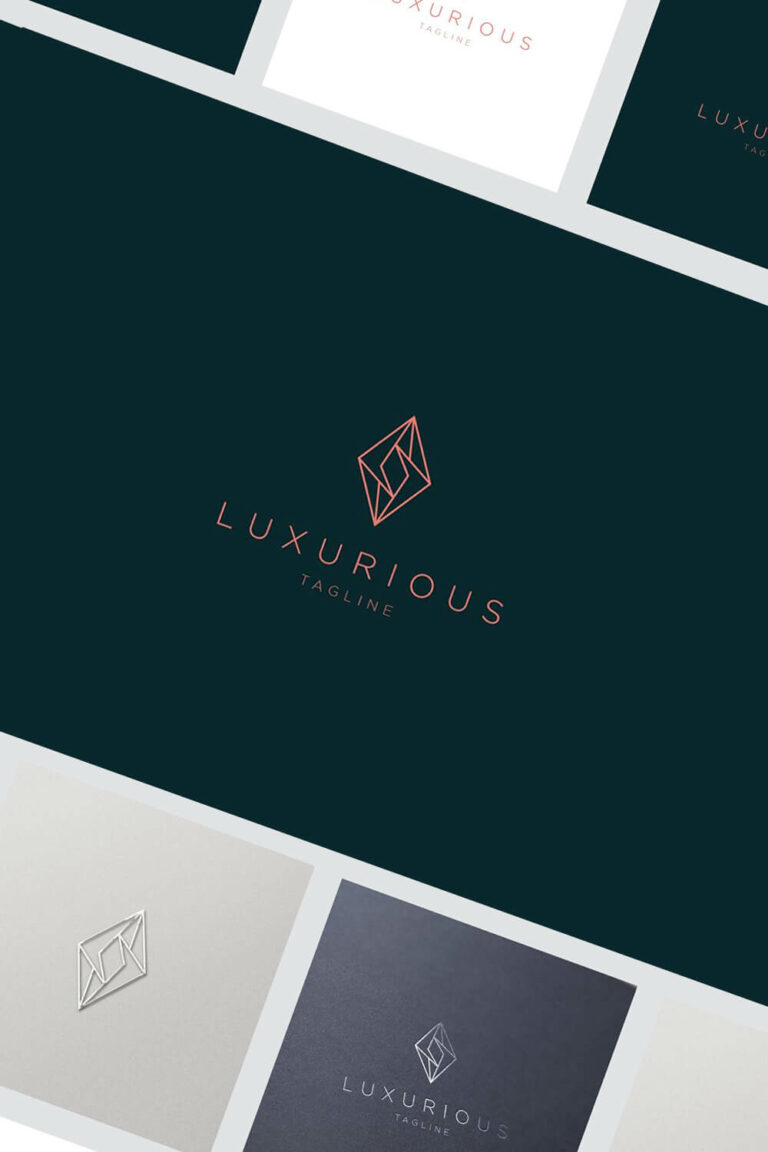 Luxury Jewelry Logo – MasterBundles