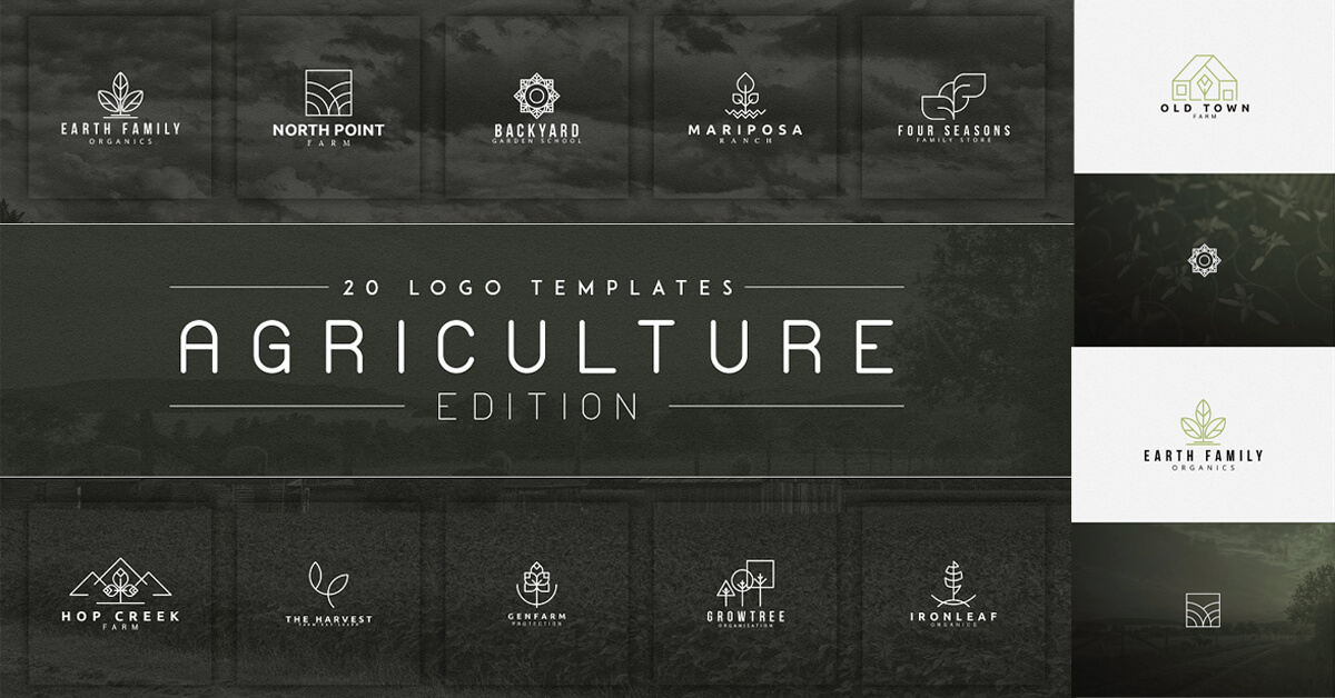 Fourteen logos around the Agriculture Edition header.