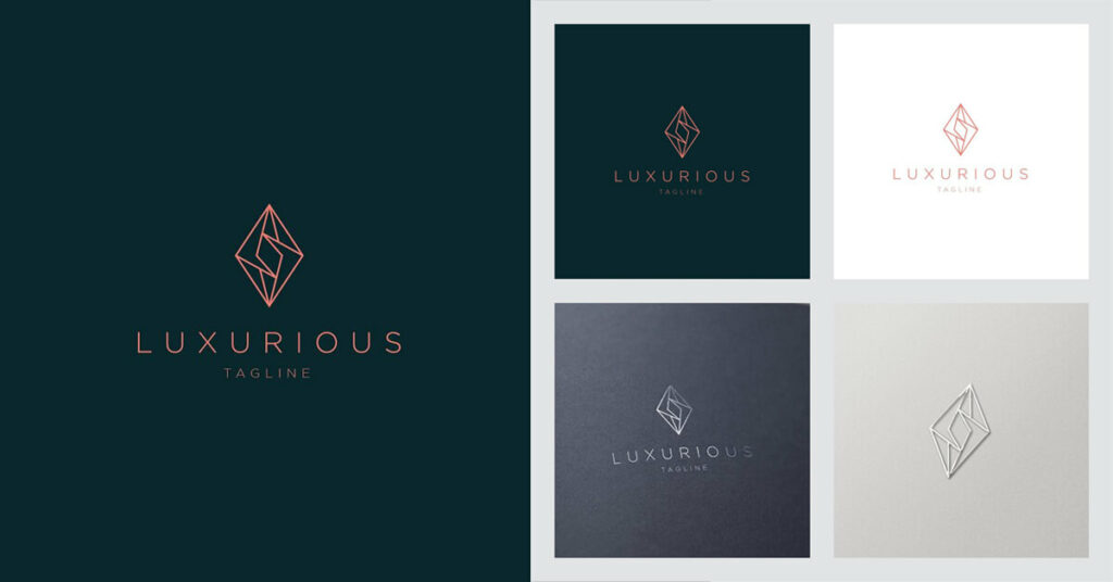 Luxury Jewelry Logo – MasterBundles