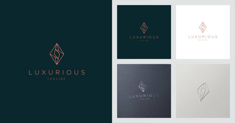 Luxury Jewelry Logo – MasterBundles