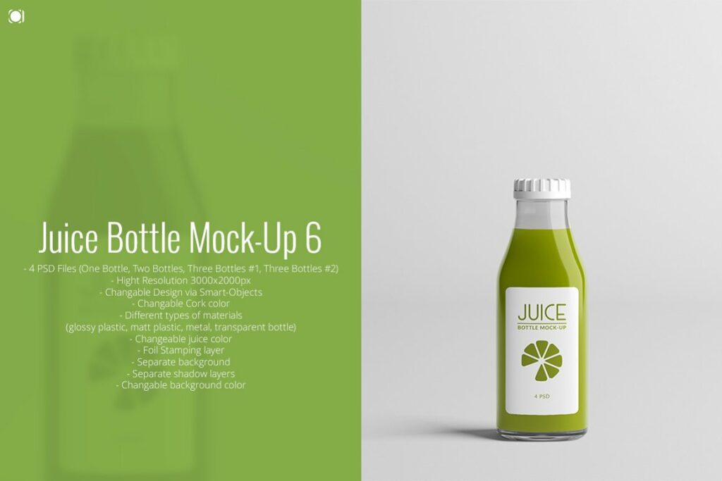 BlanK Juice Bottle MockUp Templates – MasterBundles