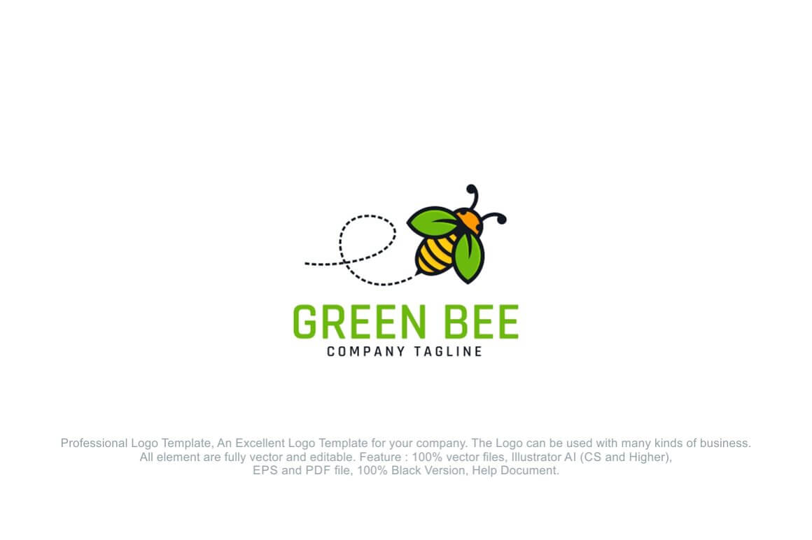 Green bee company tagline.