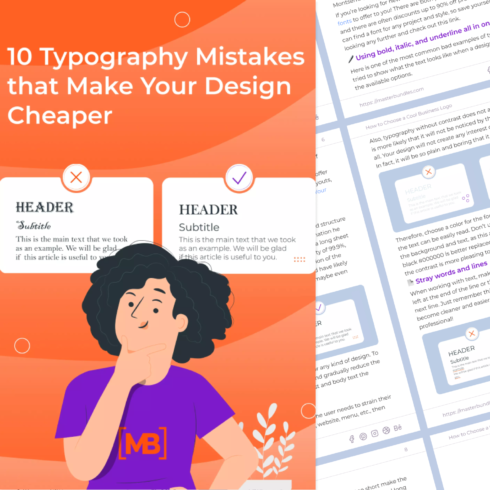 1 typography mistakes that make your design cheaper