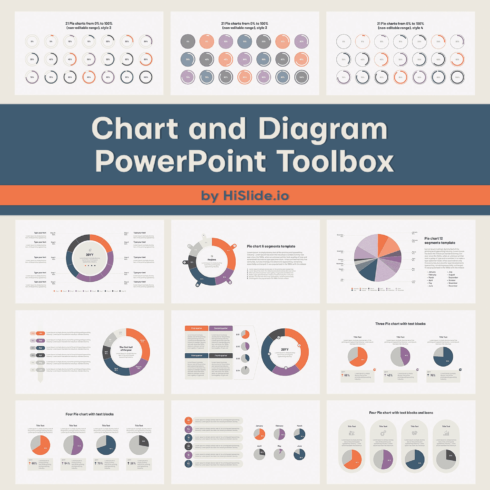 Chart and Diagram PowerPoint Toolbox cover image.