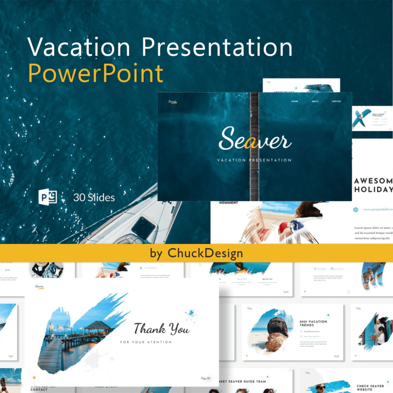 Vacation Presentation PowerPoint – MasterBundles