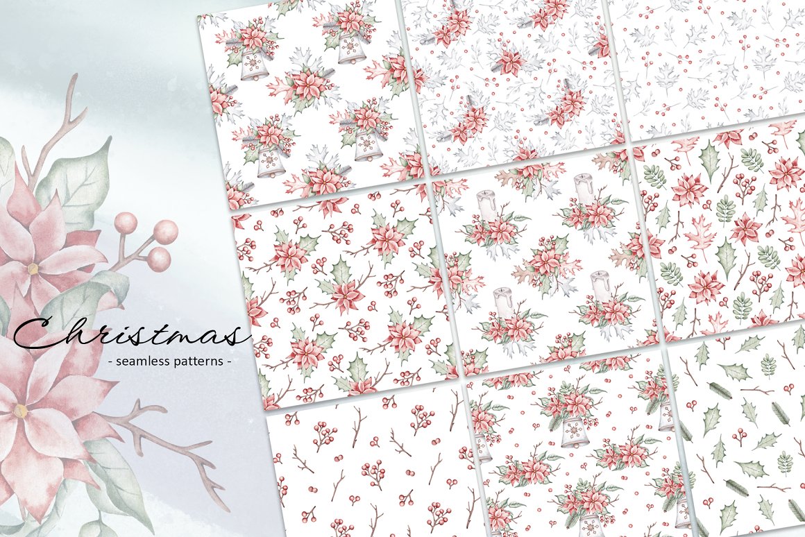 10Gift paper or wallpaper with a floral print.