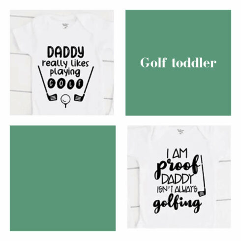 Daddy really likes playing golf bundle SVG.