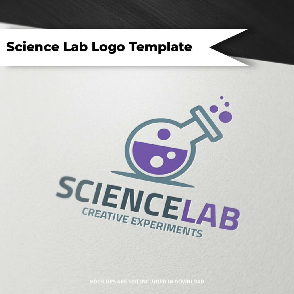 Science Lab Logo Template – MasterBundles