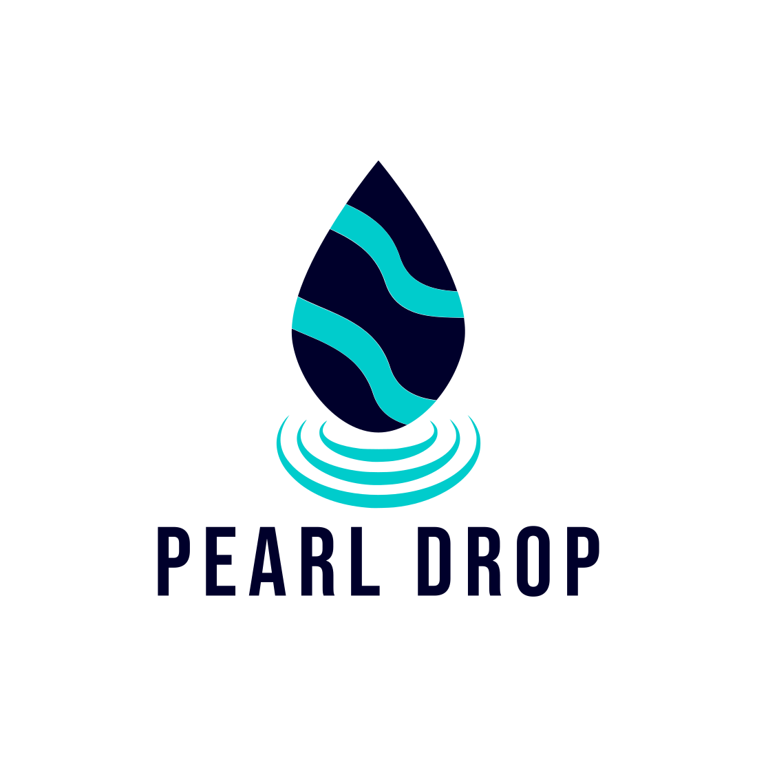Pearl Drop Custom Design Logo cover image.