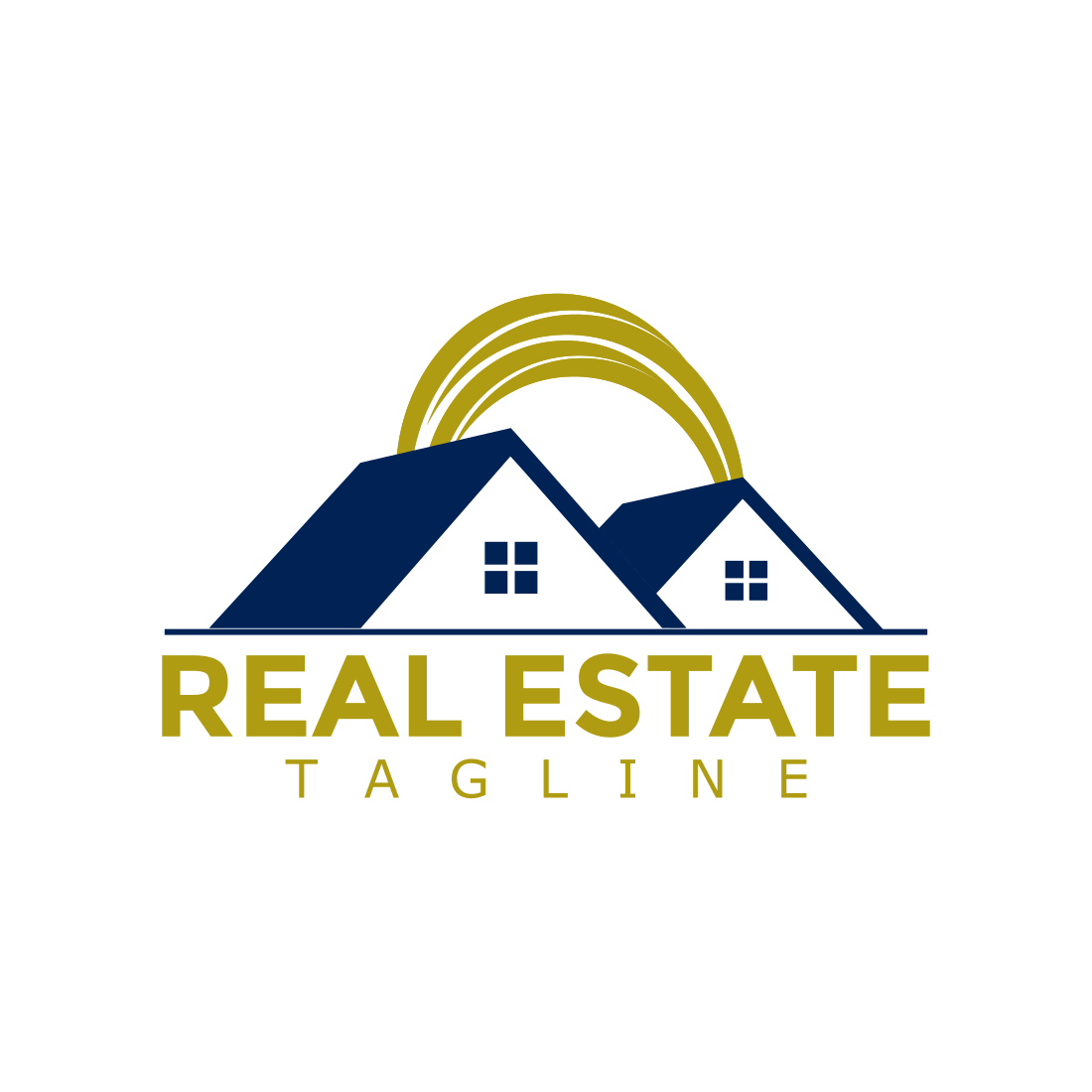 Cool Real Estate Logo Design Template previews.