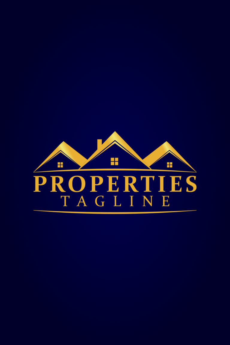 High Rise Properties Logo Design Template - MasterBundles