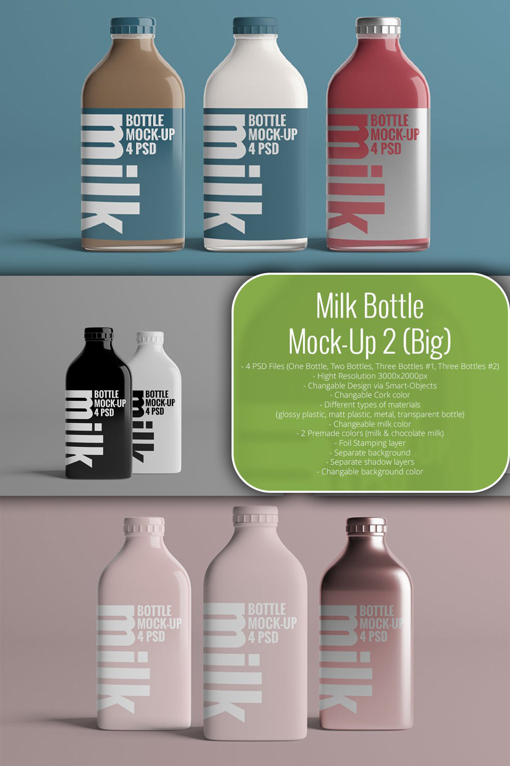 Milk bottle mock up 2 big of pinterest.