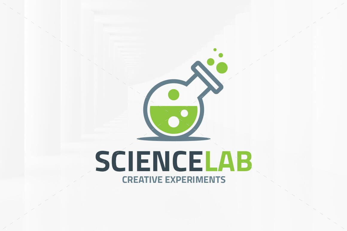 Sciencelab creative experiments in green color.
