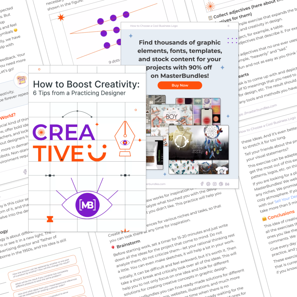 How To Boost Creativity: Tips From A Practising Designer – MasterBundles