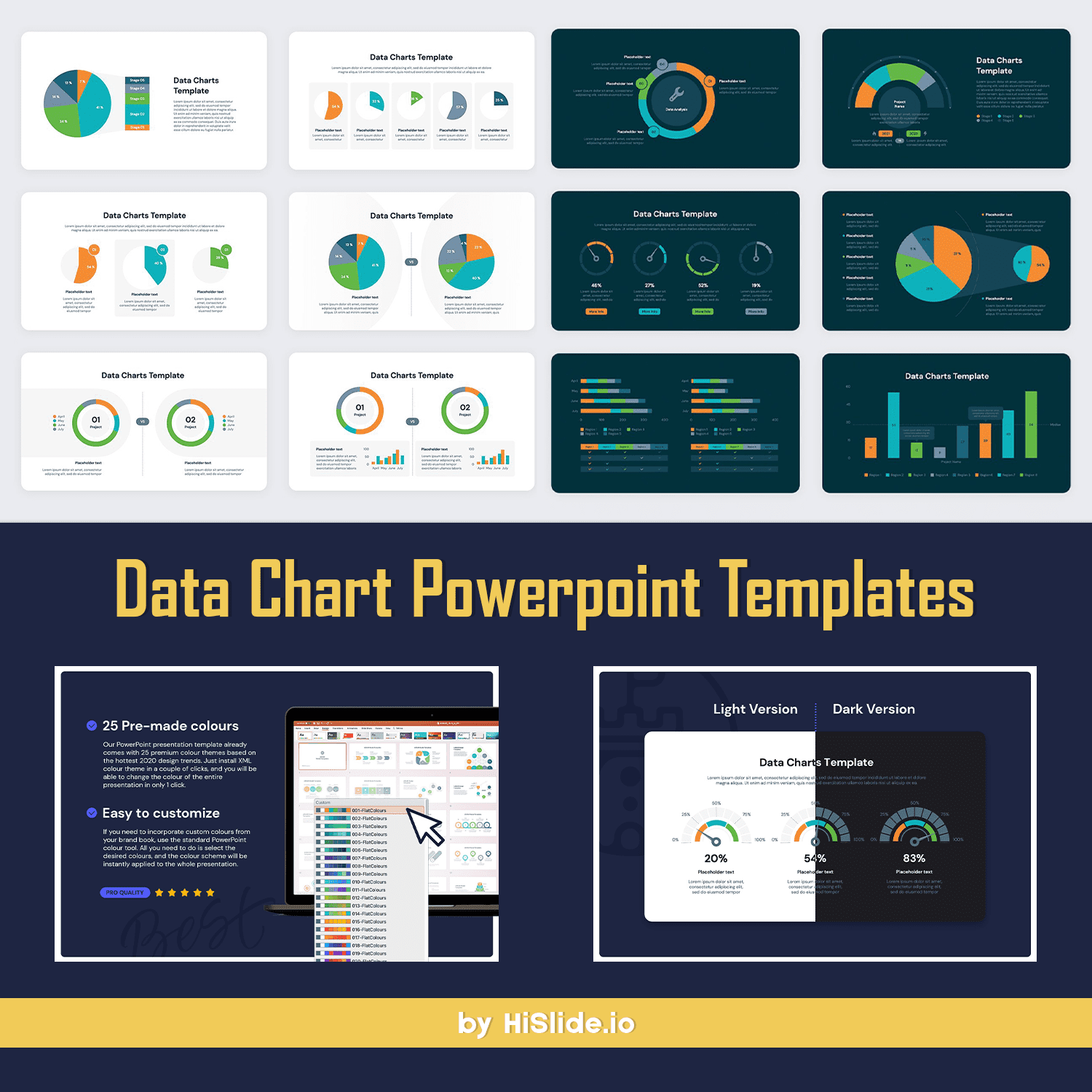 data chart powerpoint templates.