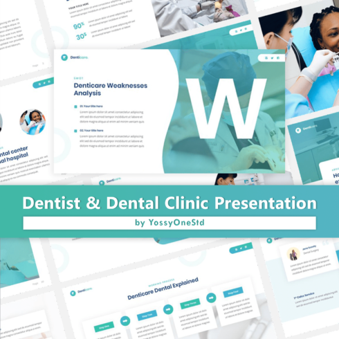 Dentist & Dental Clinic Presentation cover image.