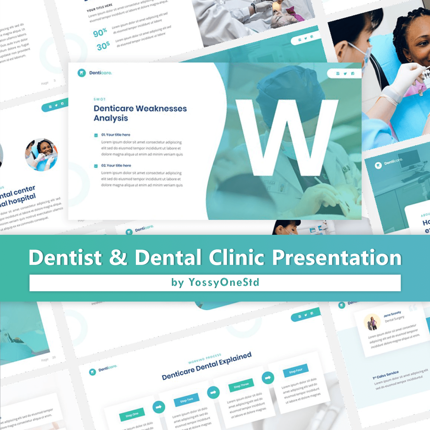Dentist & Dental Clinic Presentation – MasterBundles