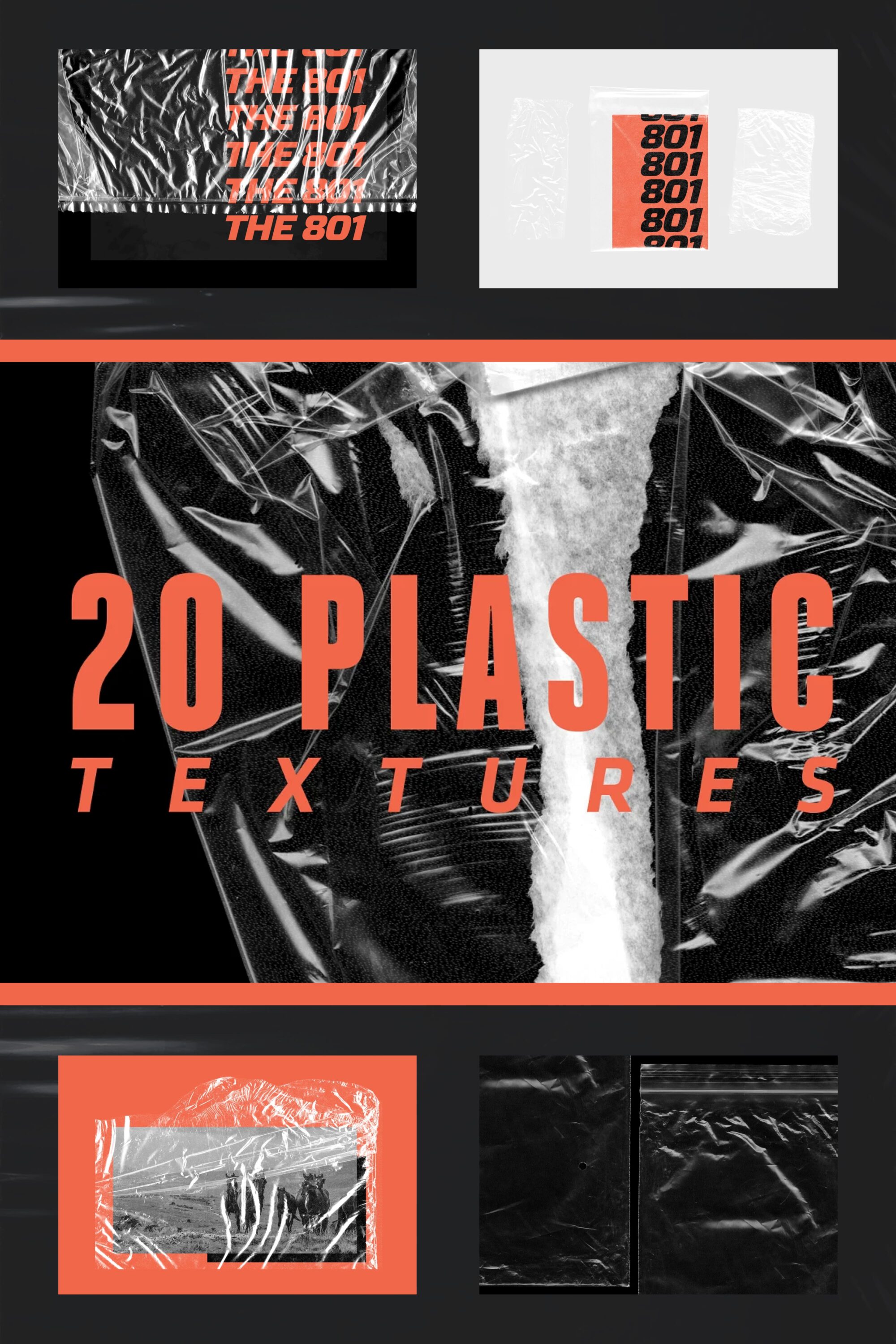20 Plastic Textures pinterest image.
