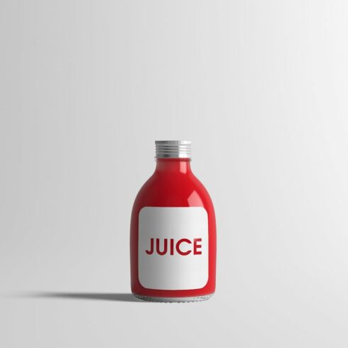 Juice Bottle Mock-Up 3 PSD | Master Bundles