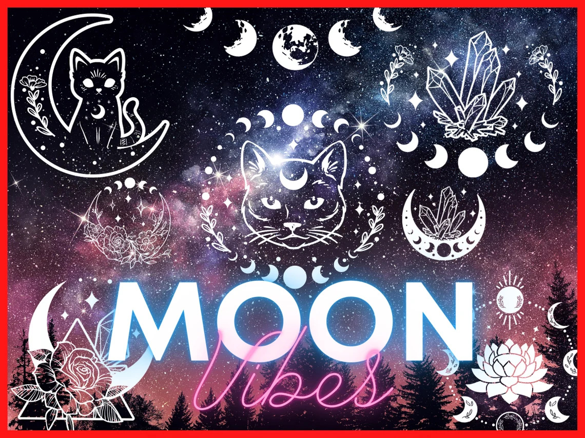 Interesting prints title page lunar theme.
