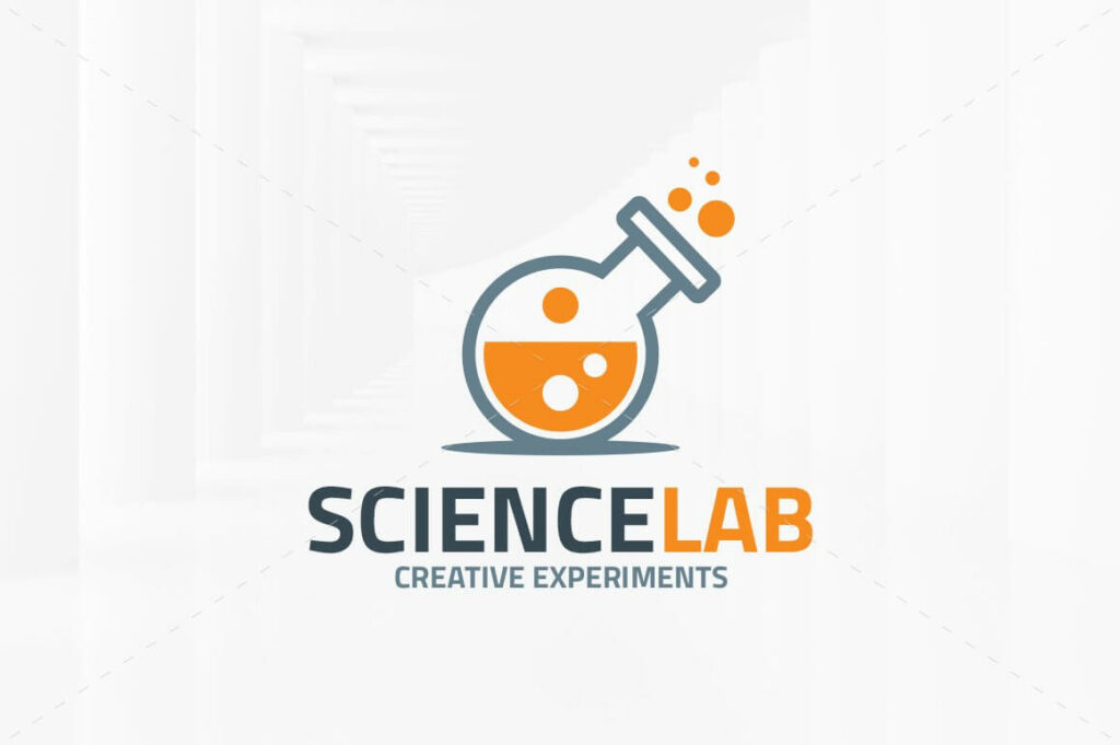 Science Lab Logo Template – MasterBundles
