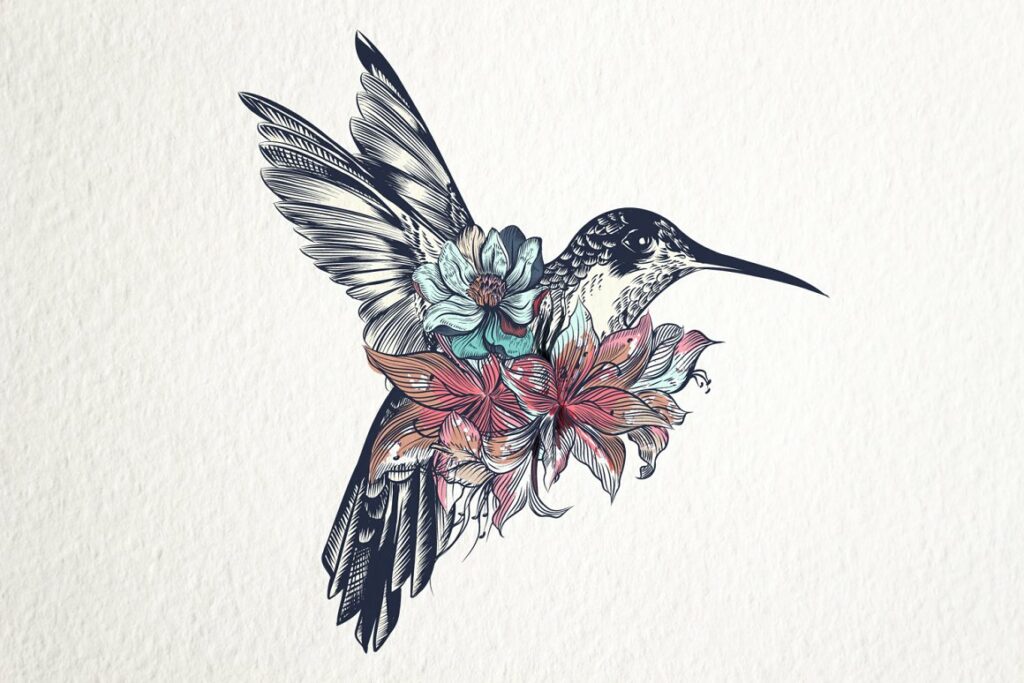 Collection Of Vector Hummingbirds – MasterBundles