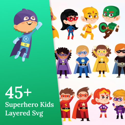 Preview Pack of various superheroes.