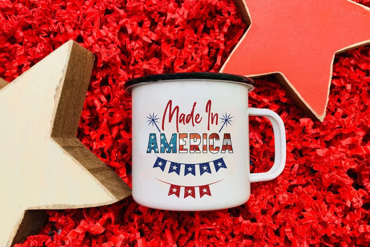 4th of july png sublimation bundle, made in america mug mockup.