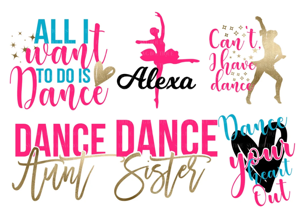 Dance SVG Bundle, Dance Mom Svg – MasterBundles