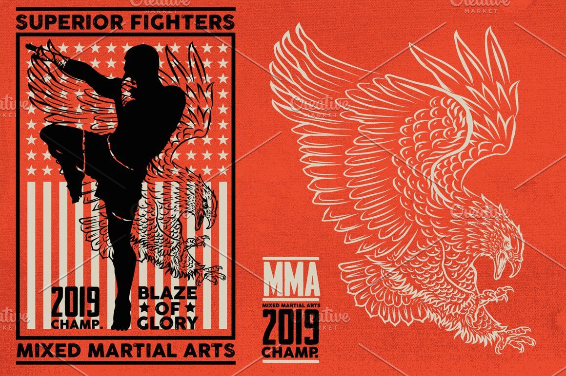 MMA MIXED MARTIAL ARTS 2019 CHAMP.