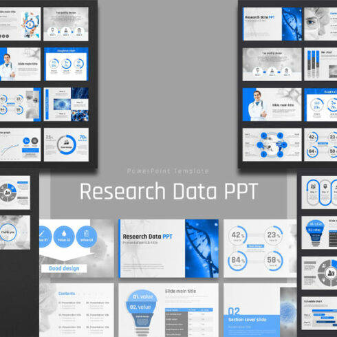 Research Data PPT Template | Master Bundles