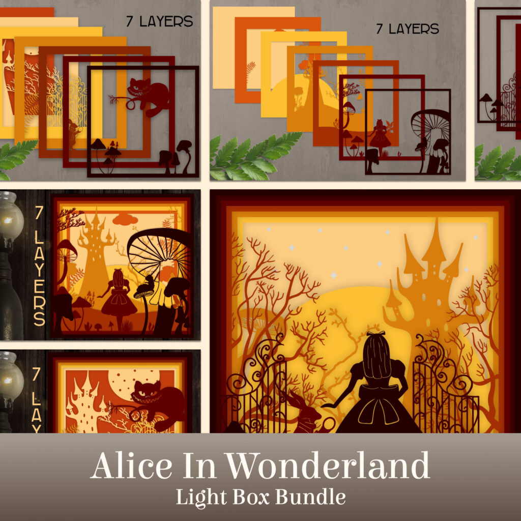 Alice In Wonderland SVG Bundle – MasterBundles